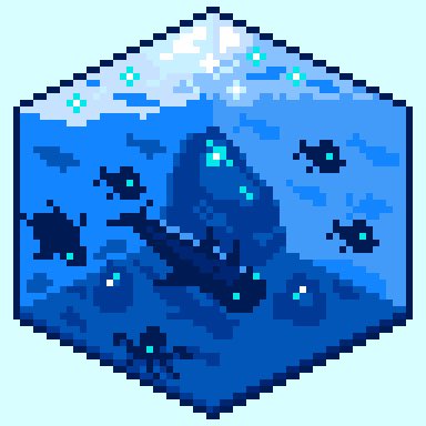 オーシャン
#pixelart  #ドット絵