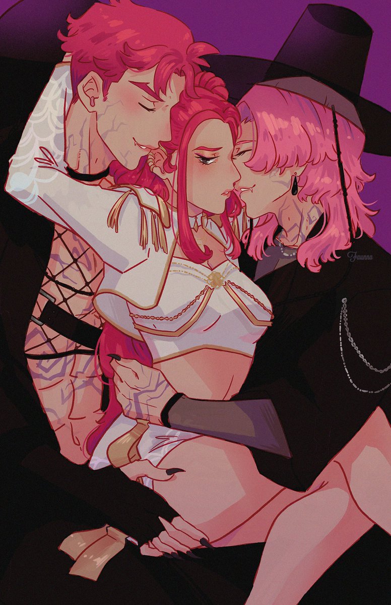 pink trio❤️🩷❤️ #miromabby #kpopdemonhunters #kdh