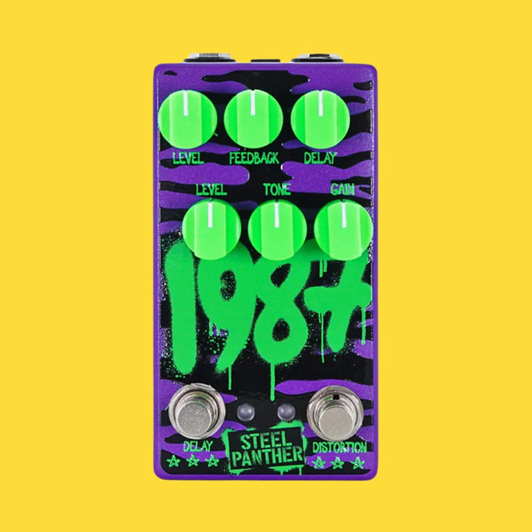 『All-Pedal / Steel Panther 1987』

All-Pedal Steel Panther 1987はSteel Pantherシグネチュアモデルであり、ペダルの生のパワーを解き放ちます！
ディストーションとディレイのタッグを1台のペダルにまとめました！

詳しくはこちら▼
ninevolt.jp/products/allpe…