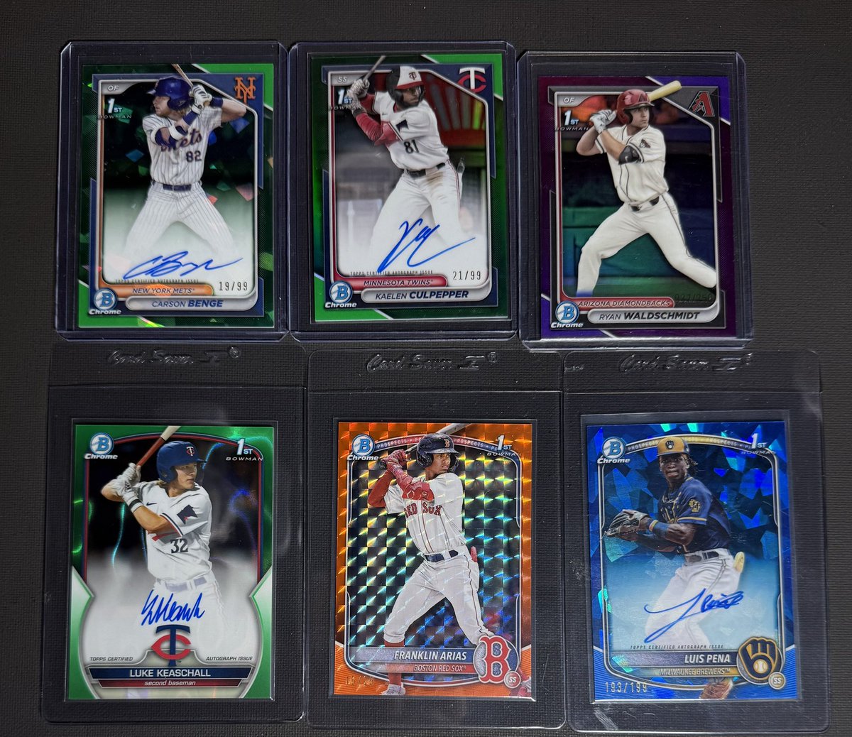 Some Bowman for Sale. 
Benge $380
Culpepper $150 
Waldy $10 
Keaschall $270 
Arias $110
Pena $285