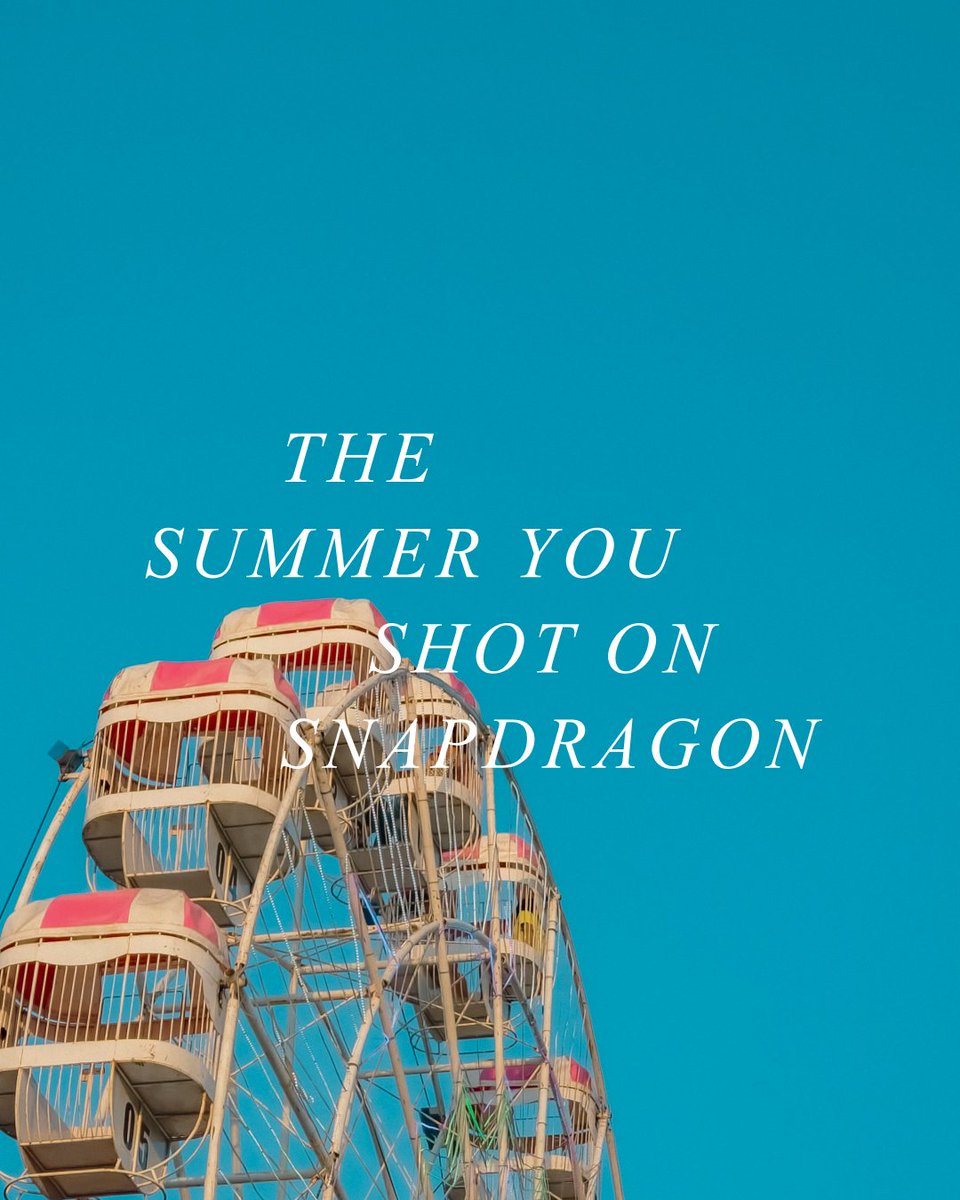 この夏、あなたのいちばんの思い出はなんですか❔
#ShotOnSnapdragon でシェアしてね📸✨