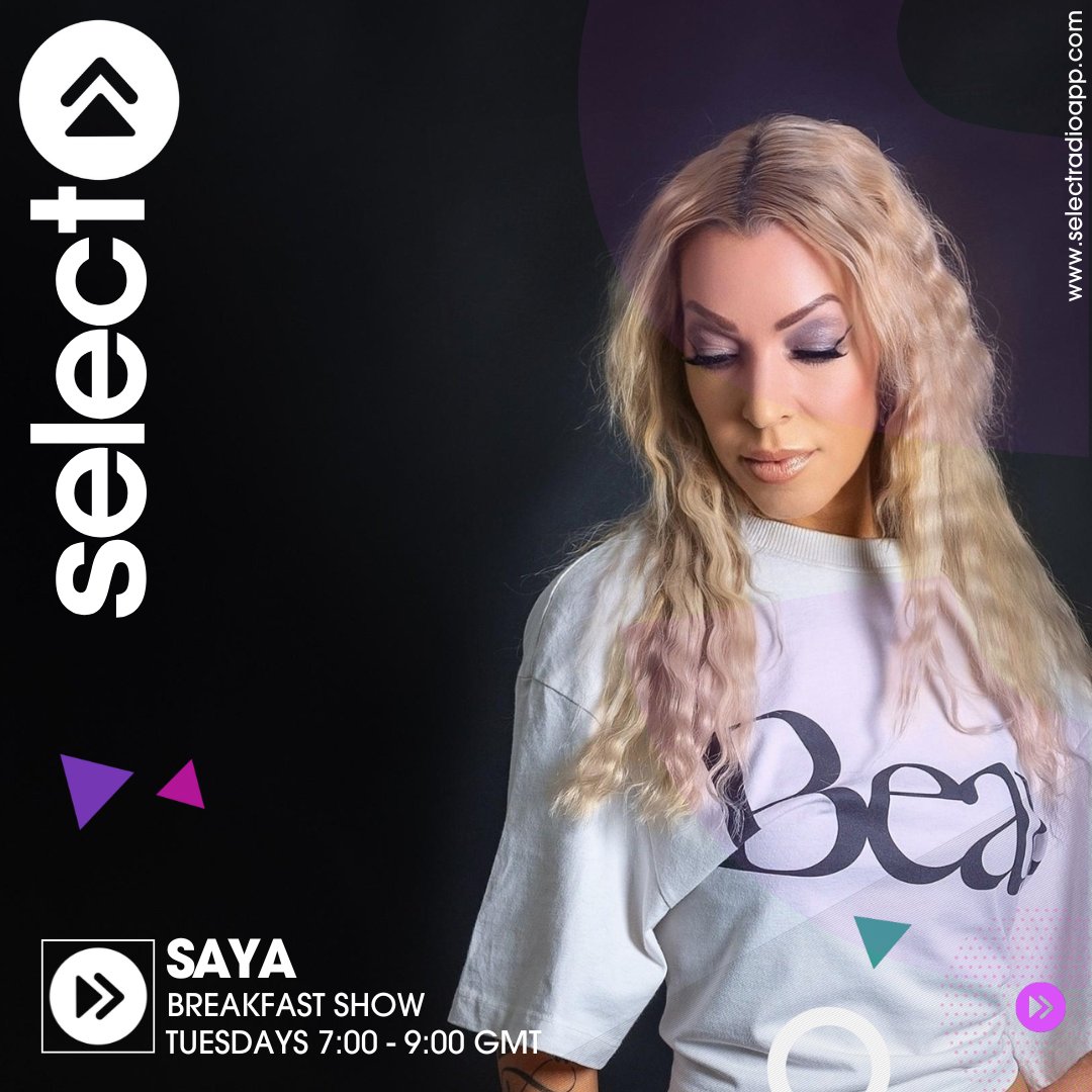 THIS MORNING at <a href="/SelectRadioApp/">Select Radio</a> from 7am UK time! Catch you then xx