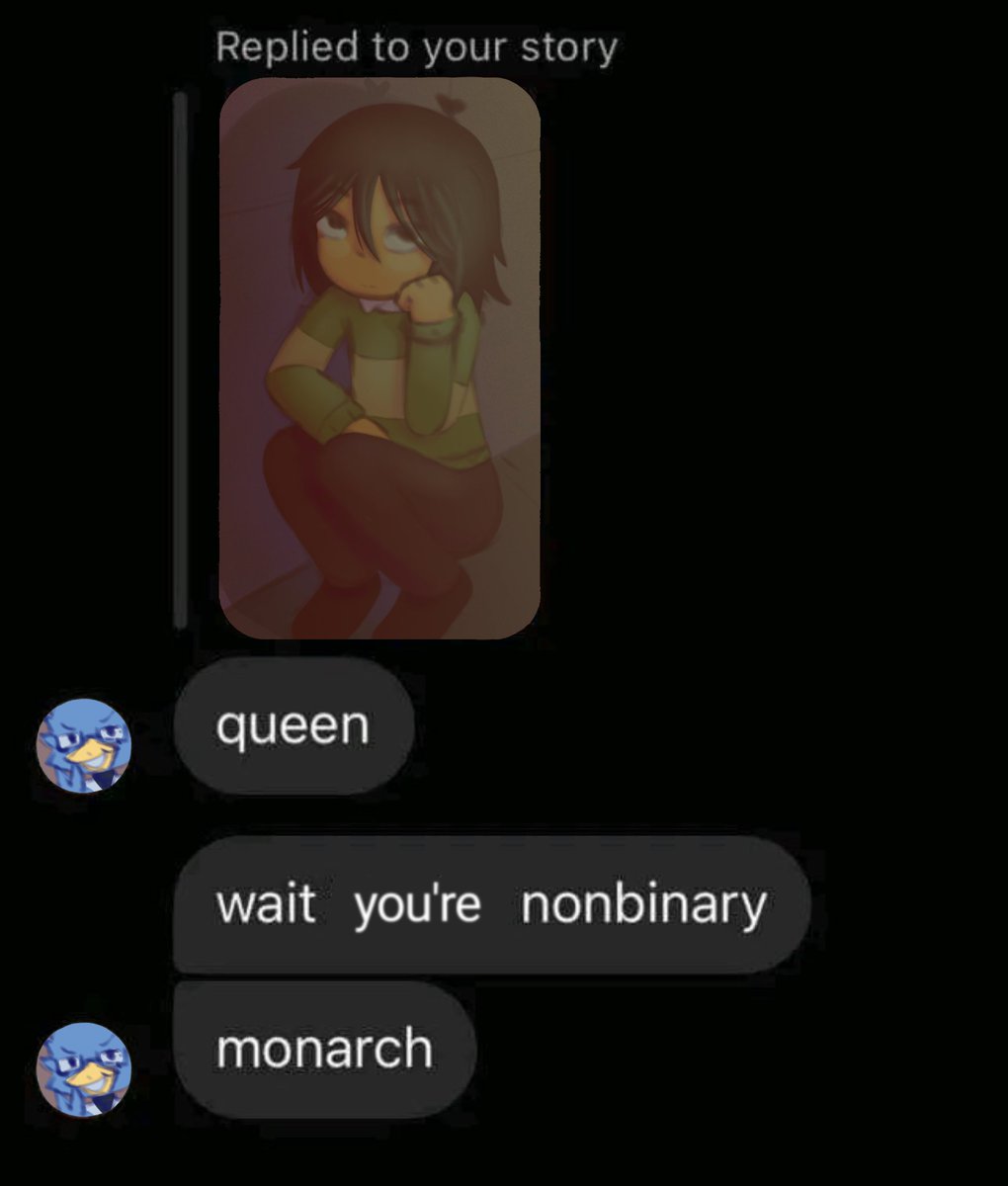 I don't think Berdly would actually have a photo of himself as his pfp, but it was required for the joke #kerdly