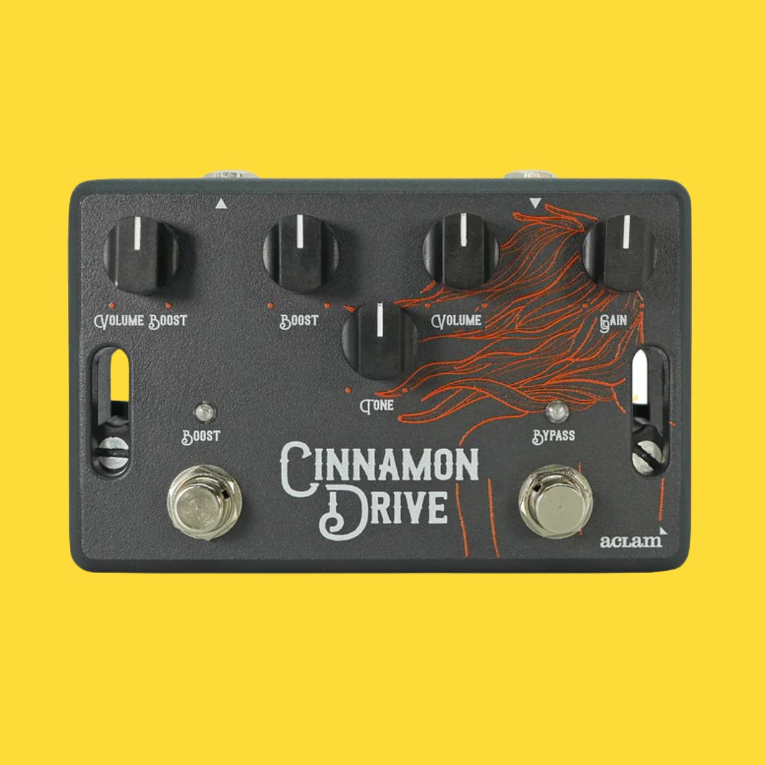 『Aclam Guitars / Cinnamon Drive』

Aclam Guitars Cinnamon Driveは、60～70年代の真空管のオーバードライブを新しい次元で再現するオーバードライブペダルです！
デュアルステージクリッピング回路で、最初のステージではカスタムソフトクリッピング回路を使用✨

🔗ninevolt.jp/products/aclam…