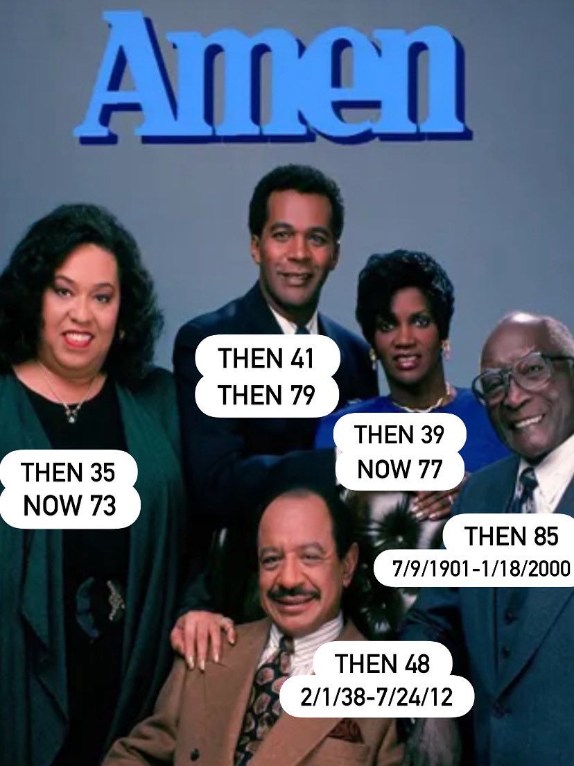 Debuting in 1986 and Lasting 5 Seasons and 110 Episodes, Amen Was a Sitcom Starring Sherman Helmsley Who Played a Deacon of the First Community Church of Philadelphia. 

#amen #shermanhemsley #deacon #church