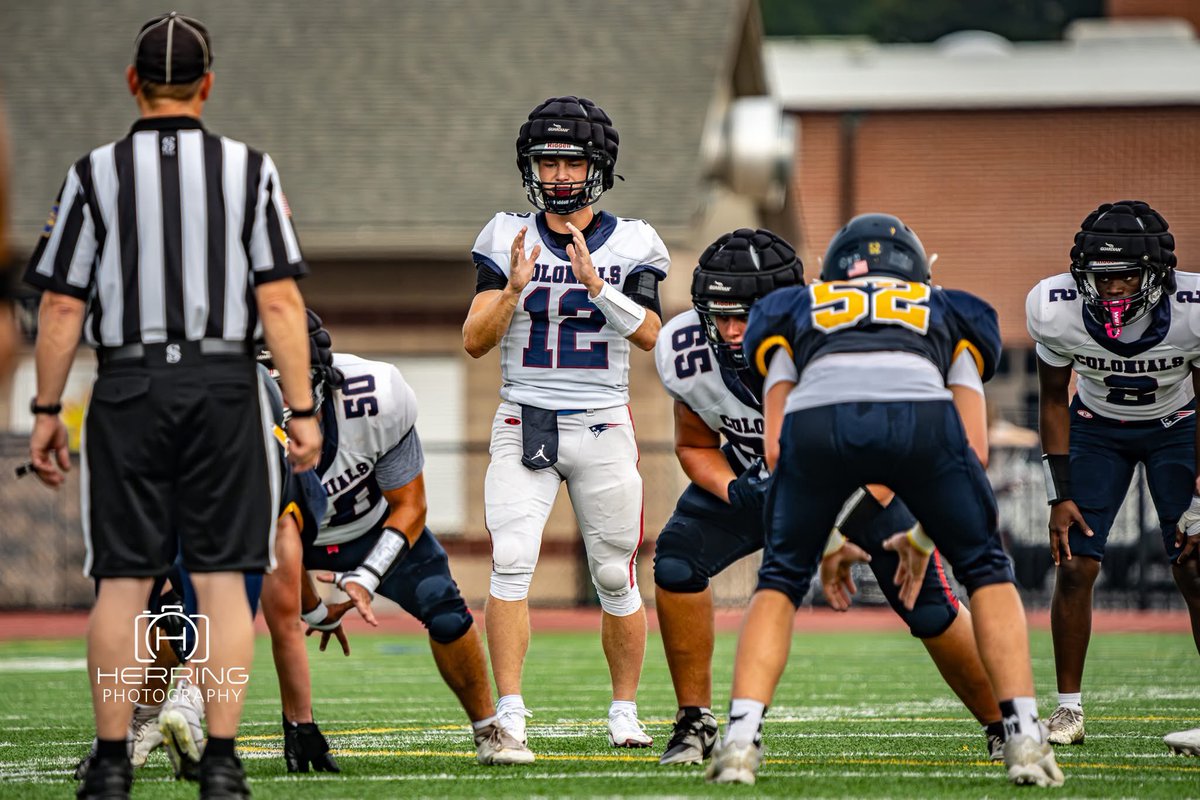 Honored to be voted captain by my teammates and looking forward to leading this team alongside <a href="/braydenbillman_/">Brayden Billman</a> , <a href="/BowmanBraeden/">Braeden Bowman</a> and <a href="/broganklunk/">Brogan Klunk</a>.  Can’t wait until Friday night!  <a href="/wearetheox/">Colonials Football</a>