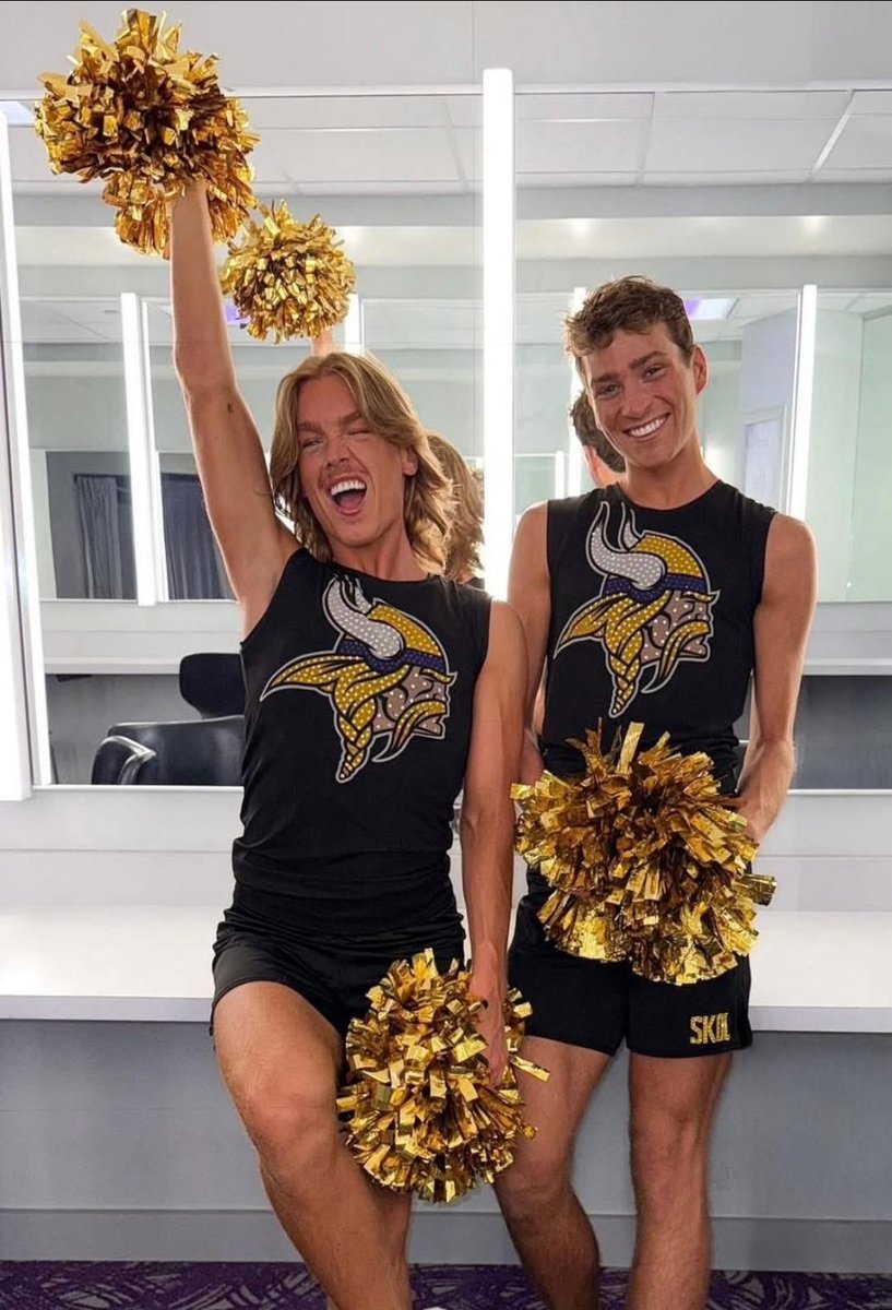 Anyone else not going to watch any Vikings games because they now have male cheerleaders?