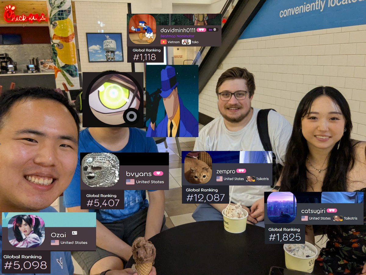 Impromptu DC taiko meetup, thanks for hanging homies!