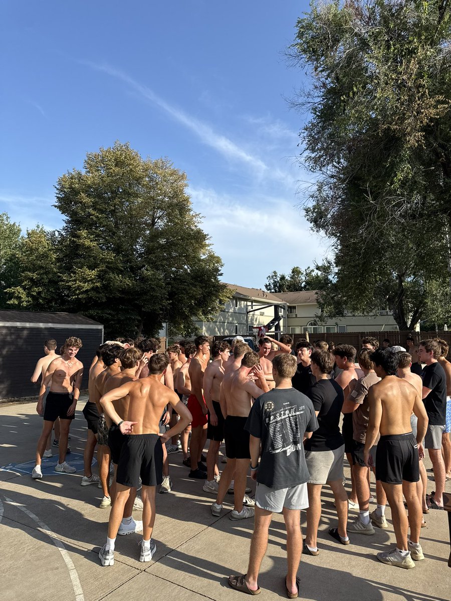 New members on their first day working together preparing for serenades.