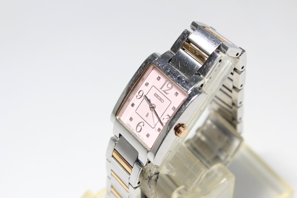 GshockTkhs's tweet photo. SEIKO LUKIA 1N01-0EA0 pink rectangle analog vintage https://t.co/iSpzT70oPF #seikolukia #vintageseiko #pinkwatch https://t.co/DQY1AEfoZ6