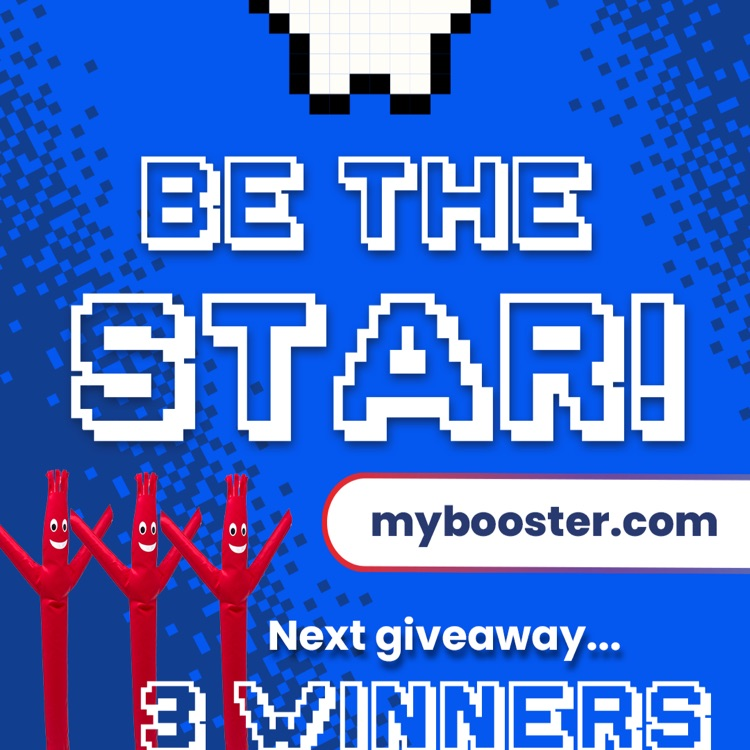 It’s easy to share using the Student Star Video! Just head to MyBooster.com and upload a photo. Then let the fun begin as you share with friends and family to support our Edna Hill Color Battle. Psst - you also earn giveaway entries when you make one! #ehmsbobcats