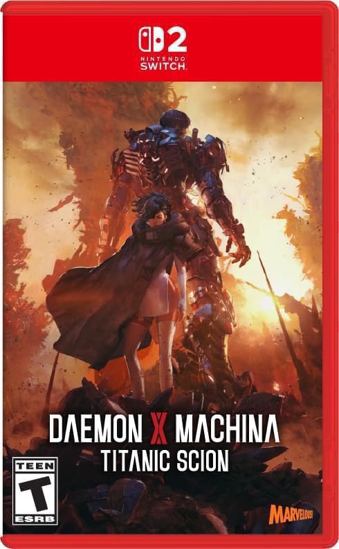🚨 De nuevo DISPONIBLE: 
#Preventa de Daemon X Machina: Titanic Scion Limited Edition para Nintendo Switch 2 a $2,599.00 MXN, en amazon: ⤵️
amzn.to/44kZxjQ 

- Versión Standard ($1,799.00 MXN): ⤵️
amzn.to/4iGdU5U #ad