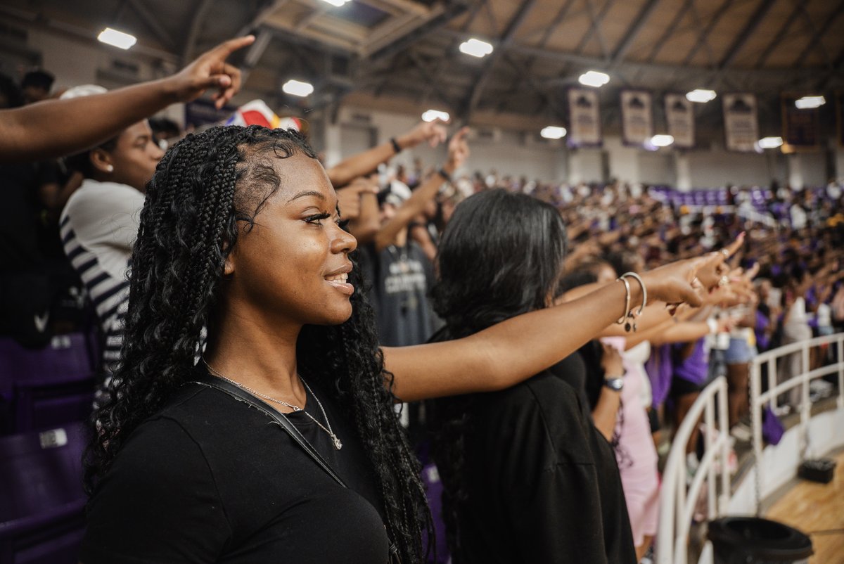 PVAMU's tweet image. Panther Camp kicked off with a powerful welcome for the Class of 2029! 💜🐾 Today, they began a journey that will one day lead them across the stage as PVAMU alumni. The Hill is where it all begins. 
#PVAMU29 #PantherCamp #WelcomeToTheHill