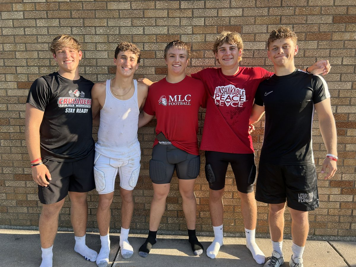 The team has spoken and chosen their captains. I’m excited to see how Andrew, Colin, Thomas, Griffin, and Villiam lead and serve their team as they push them into their 60%. Let’s go! #DayByDay