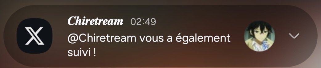 Alors ça c'est une notif innatendue qui donne le smile !
Cœur sur toi <a href="/Chiretream/">𝑪𝒉𝒊𝒓𝒆𝒕𝒓𝒆𝒂𝒎</a> &lt;3