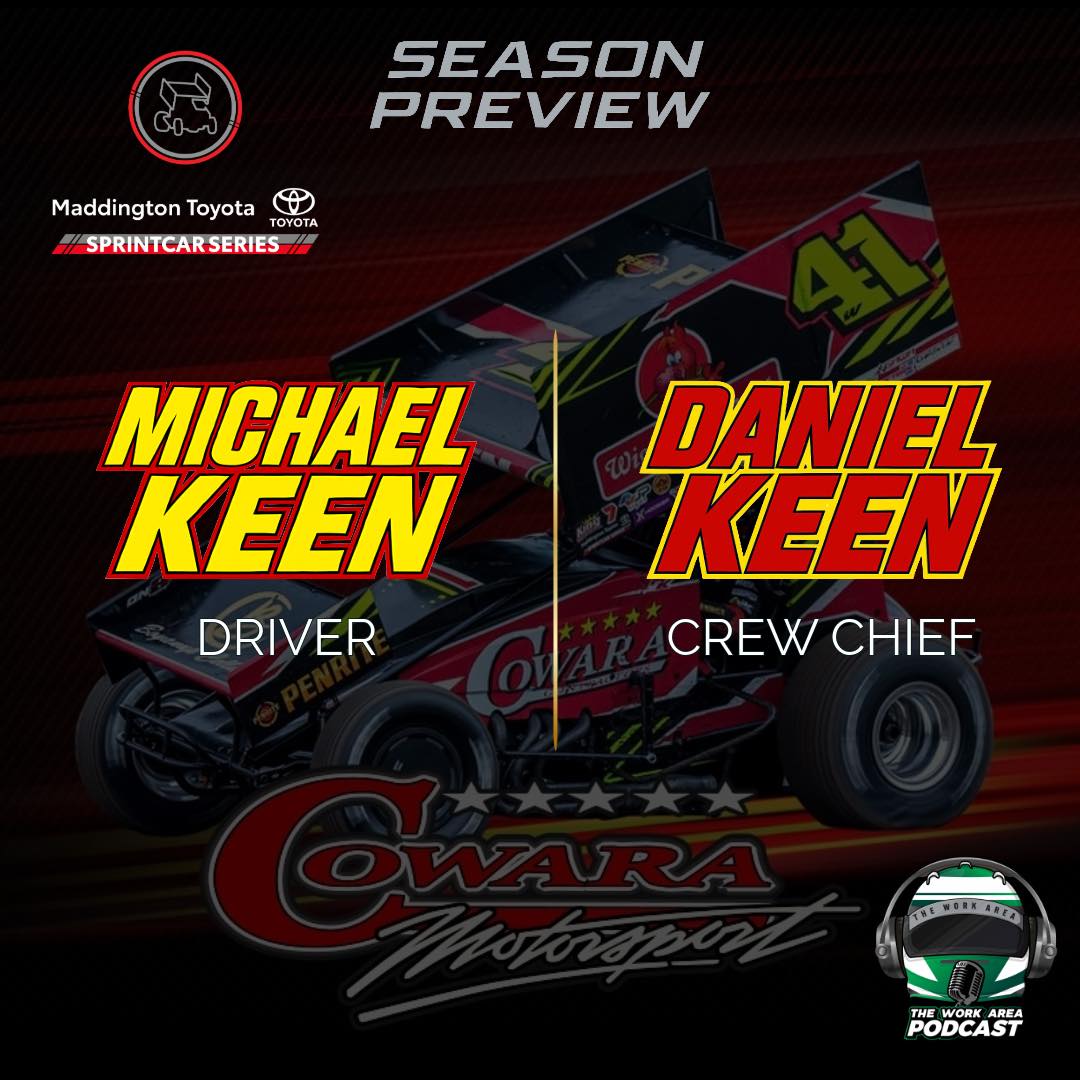 CHECK out the latest The Work Area Podcast episode, which features Keens Race Team drivers Michael and Daniel Keen. Click here: kmckain.podbean.com
#TotallyMotorsport
#YourMotorsportFix