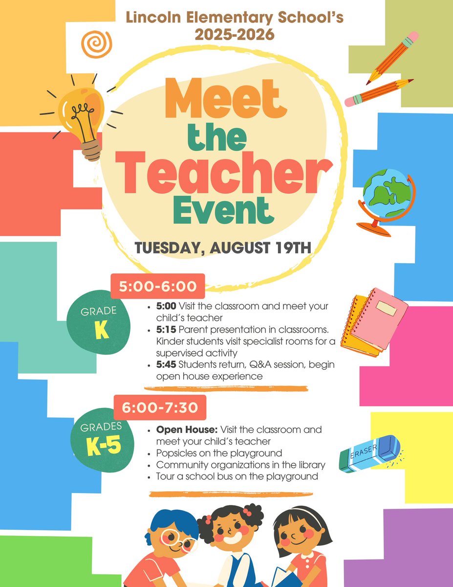 Lincoln Elementary School tweet media