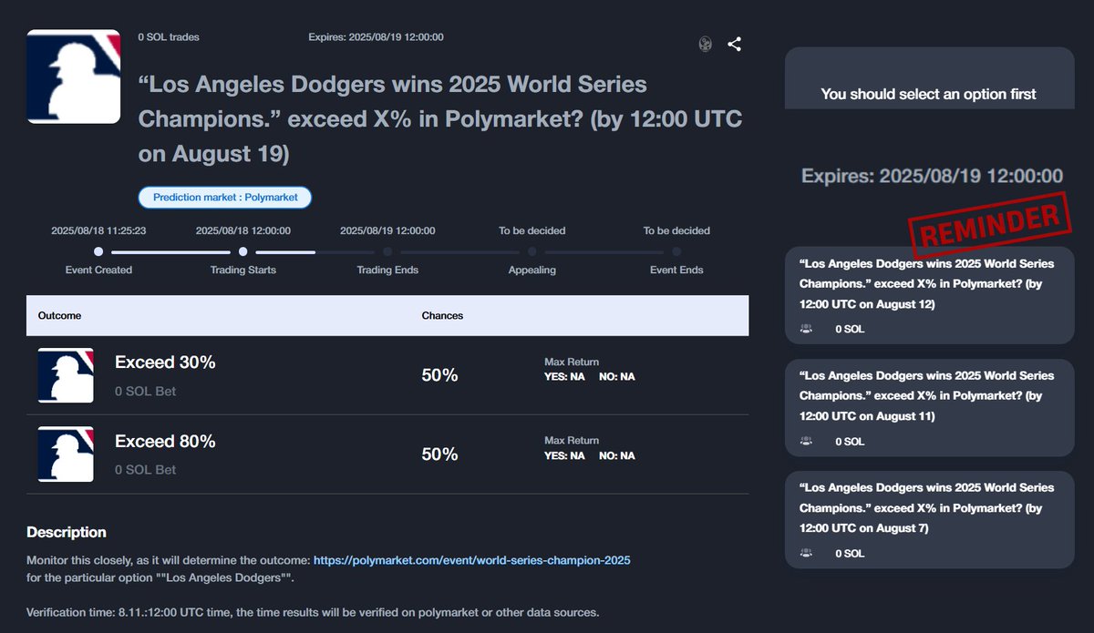 PredX_AI's tweet photo. ⚾ @Dodgers are eyeing the 2025 World Series crown 👑

But can they outlast the heat from the #Braves, #Yankees, #Astros, #Phillies &amp; #Orioles? 🧢

Who’s taking it all next season? 🏆

Predict your champ now on PredX! 🪼 https://t.co/3zcA9dF9Zk