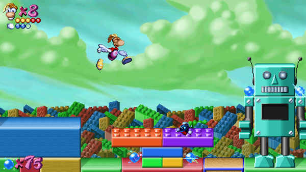 Alitronic1's tweet photo. @saltydkdan You should try out Rayman Redemption, it's basically a remake of Rayman 1 but without being overly difficult like the original and with more content and enhancements. https://t.co/vPcMFUSETH