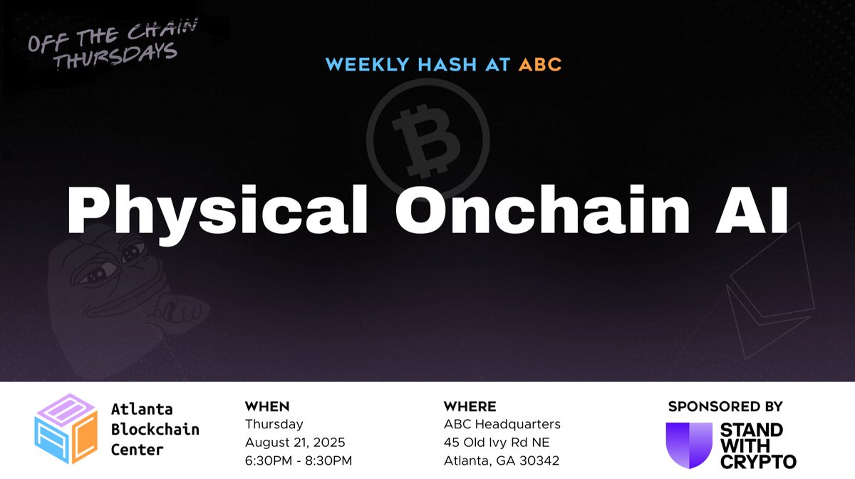 This week at Off The Chain Thursday, we’re diving into the rise of Physical Onchain AI and how it connects to the DePIN movement. From cars and cameras to mapping tools and sensors, real-world devices are now fueling AI models and creating decentralized markets for data.

We’ll