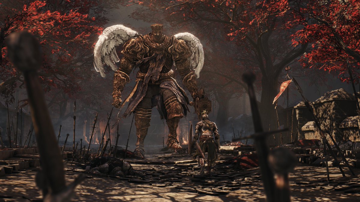 I didn't realize how big a file the Dark Souls Archthrones mod is, I hope I can get it all installed and working tonight 😶

Pic from their website - look how pretty?!