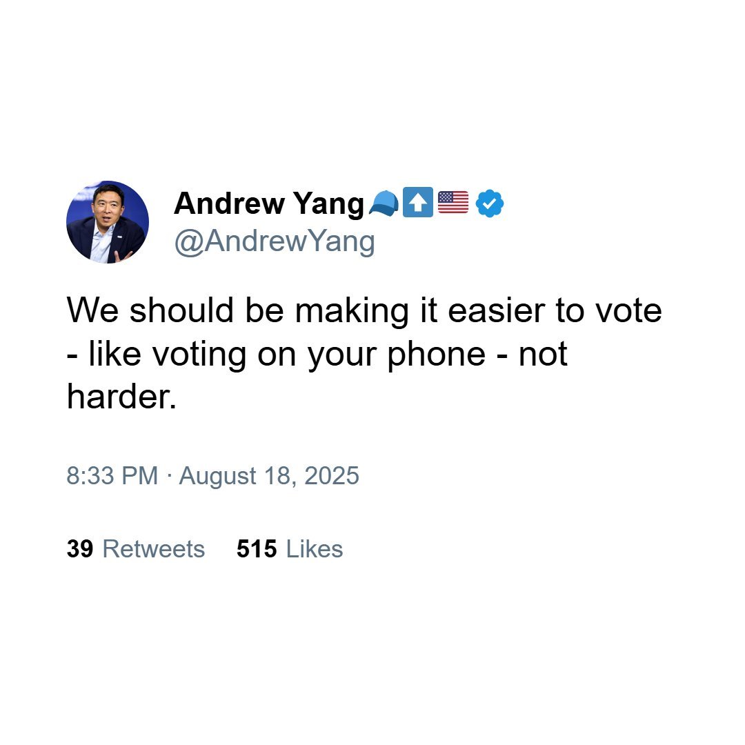 You mean making it easier to cheat.