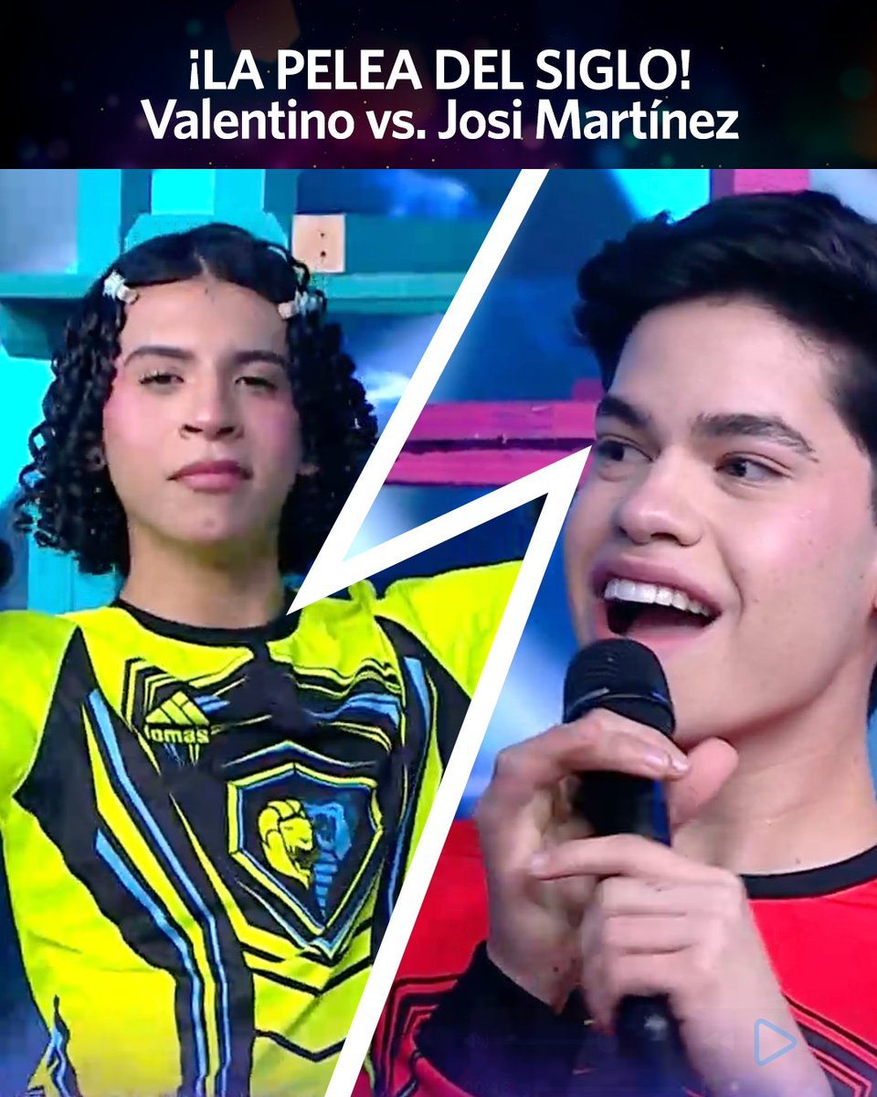 #EEGComoTodoEmpezó ¡OYE QUÉ TIENES! Este viernes, Valentino y Josi Martínez se enfrentarán en el cuadrilátero 🥊 ¿Quién es tu favorito? 😱 ¡Corren las apuestas!