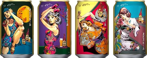 荒木飛呂彦 原画複製デザイン缶 ヱビスビール 荒木飛呂彦描き下ろしデザイン缶」第2弾 9月17日(水)数量