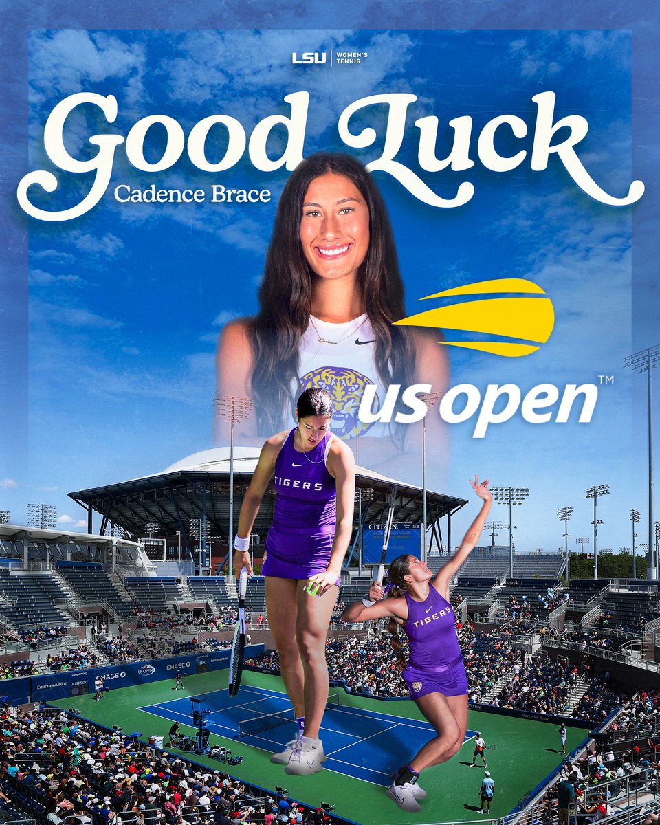 From Baton Rouge to the Big Apple

Support Cadence as she opens the qualifying draw of the US Open tomorrow!

⏳ WTA No. 226 Brace takes on WTA No. 196 Hibino at 10:00 a.m. CT.

Live Stream | lsul.su/4n9klB9