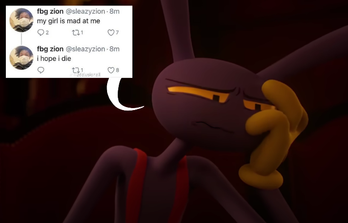 M1SS_GRAVEYARD's tweet image. #funnybunny #TADCEp6