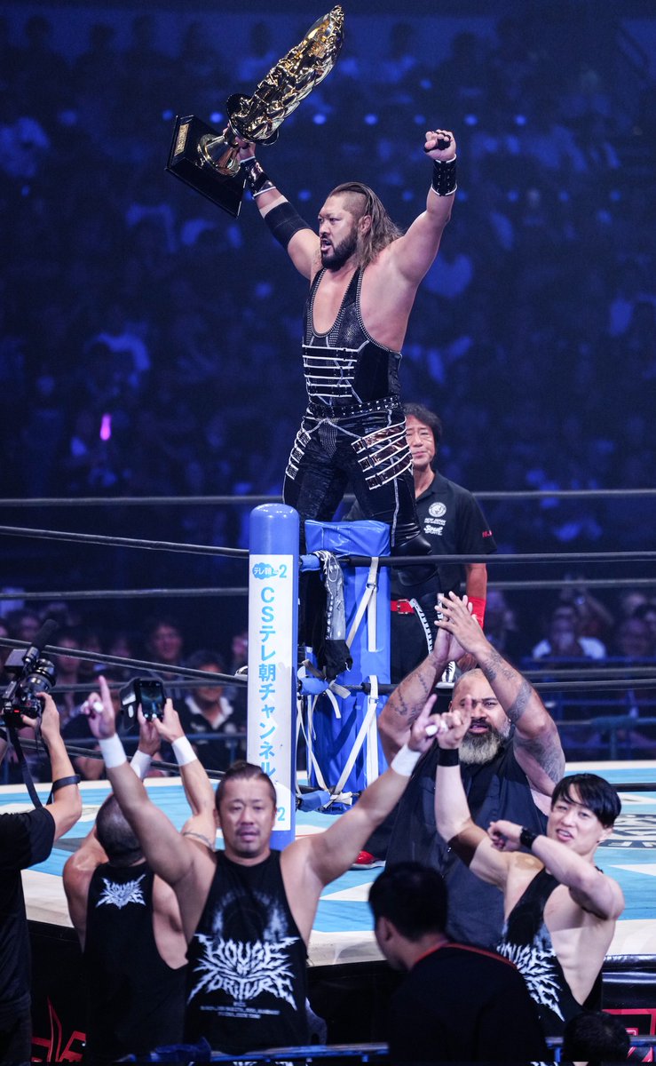 HoTの良さが凝縮された1枚（2025.8.17　有明アリーナ）#G1FINAL　#njpw　#EVIL 　#ディック東郷　#ドン・ファレ　#金丸義信　#SHO