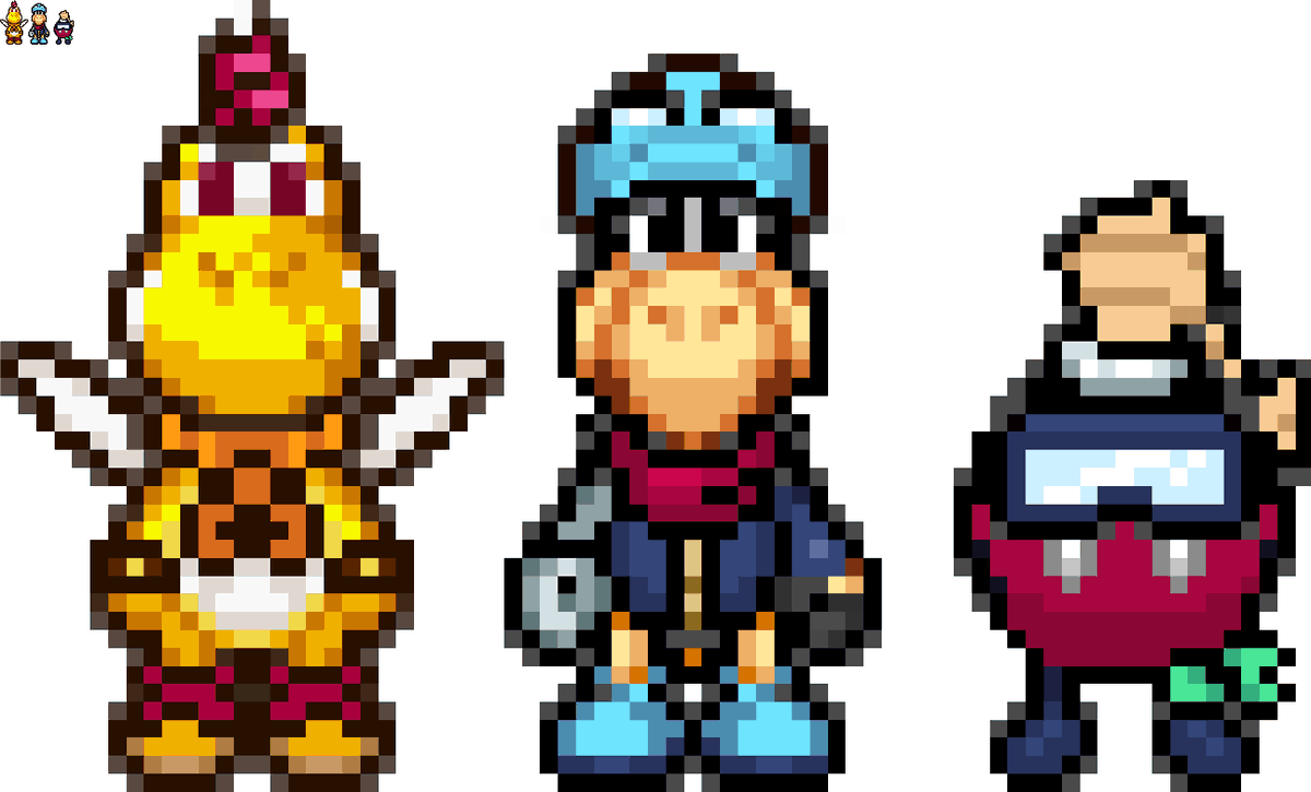 Gave up when I realized there was no Sledge Bro sprites in M&amp;L