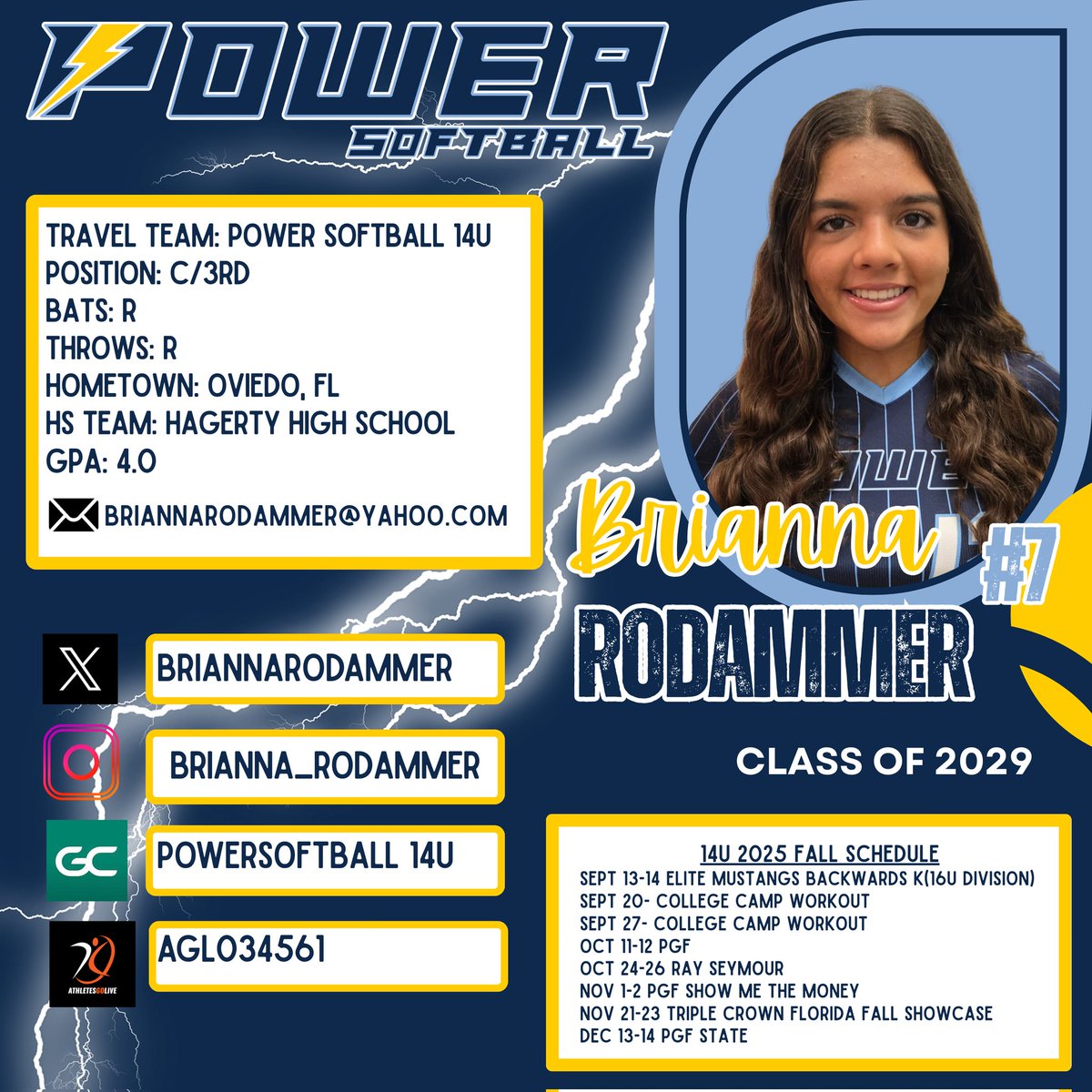 Brianna_Rodammer (@briannarodammer) on Twitter photo Locked in and ready for the new season. See you on the clay! 💪
#GrindTime #SoftballLife #BehindThePlate #WorkHardPlayHard #womenathletes #betterwithsports #athlete #Catcher #softball <a href="/PowerSoftballFL/">Power Softball</a> Locked in and ready for the new season. See you on the clay! 💪
#GrindTime #SoftballLife #BehindThePlate #WorkHardPlayHard #womenathletes #betterwithsports #athlete #Catcher #softball <a href="/PowerSoftballFL/">Power Softball</a>
