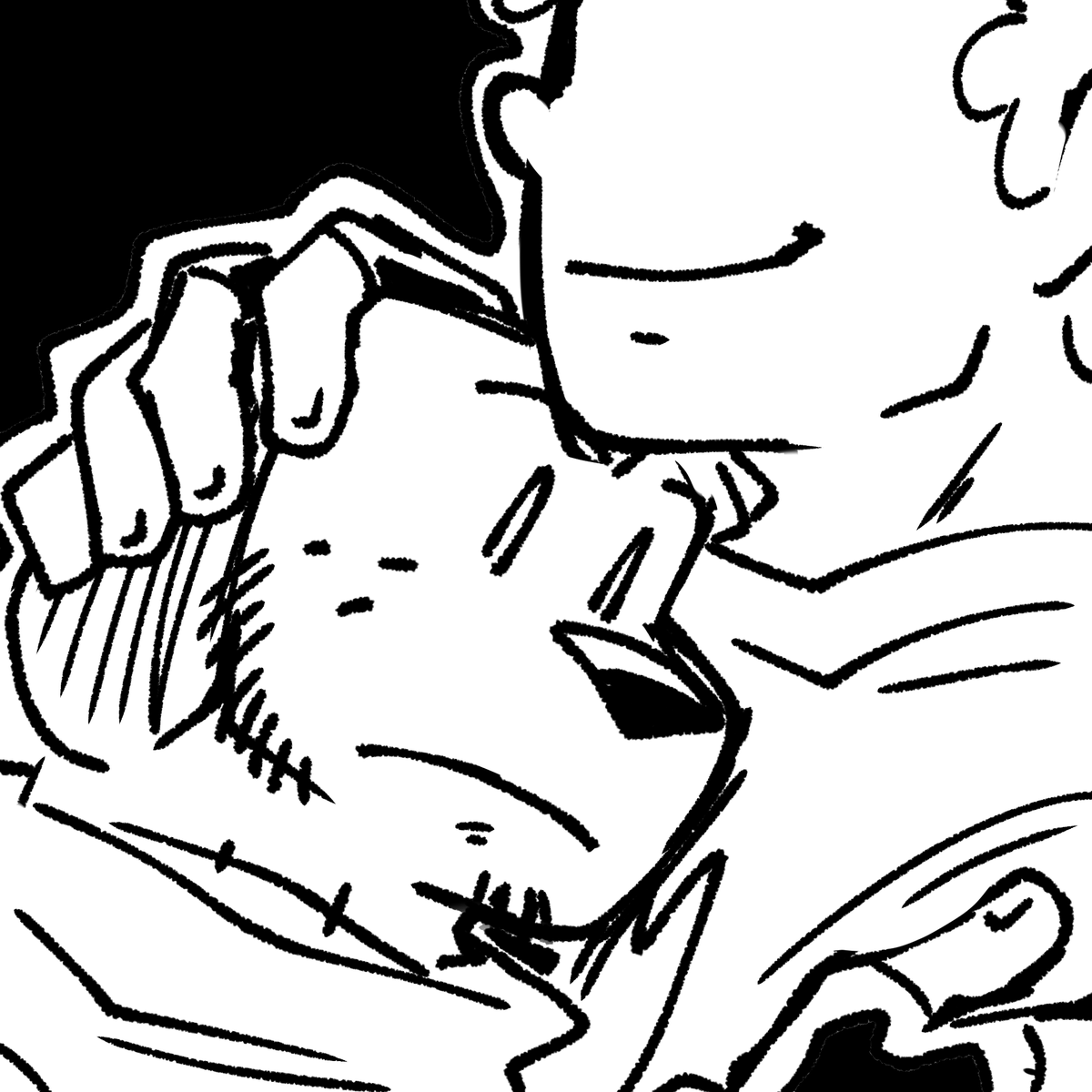 Proven_Riveter's tweet photo. Just one hug #dogmantwt #dogman #officerknight #dogmanfanart https://t.co/nCWNwlkV74