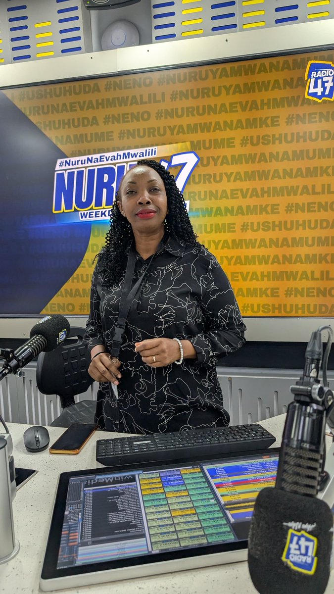 Mungu husinzii wala hulali, asante kwa siku ya leo, inuka utawale! Good morning Mwana Ligi, karibu kwa Declaration Tuesday, get ready to declare a thing naye Mungu anafuatilia neno lake, hapa ndipo! <a href="/EvahMwalili/">Mama Taifa Evah Mwalili</a> <a href="/Radio47_Kenya/">Radio 47</a> #NurunaEvahMwalili #NurunaEvahMwalili