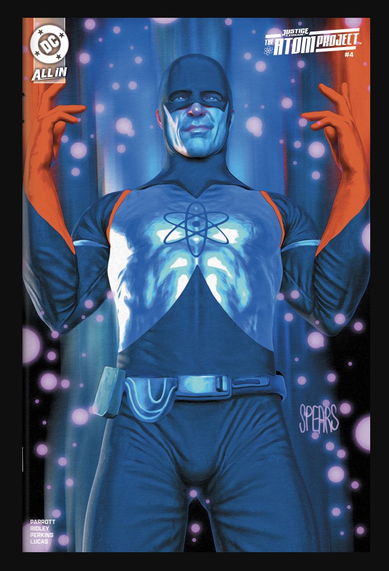 MachewsComics's tweet image. 👀 Did you know? Justice League: The Atom Project #4 has just 24 total listings on the marketplace… and 4 of those are the super sick @markspearsart  covers. 🎨
Just saying… 👌

#JusticeLeague #TheAtomProject #MarkSpears #DC3 #CandyDigital #Futureverse #TheRootNetwork…