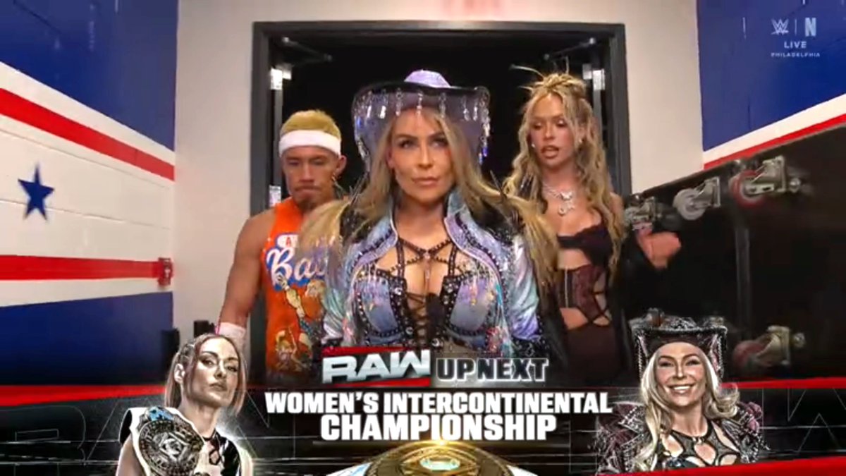 Dahhhh its not going to be Nattie Nightheart tonight

#WWERaw