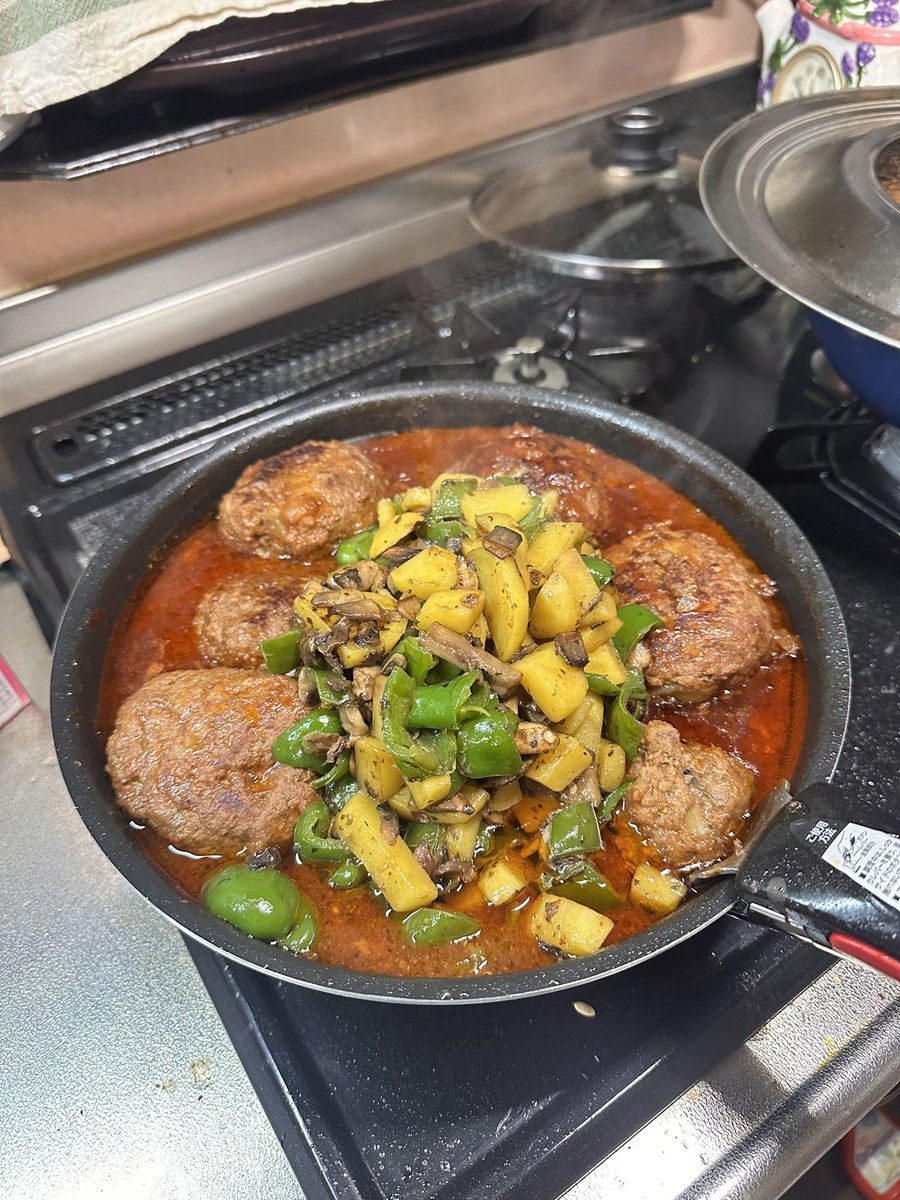 久しぶりに料理をば。作りすぎた…