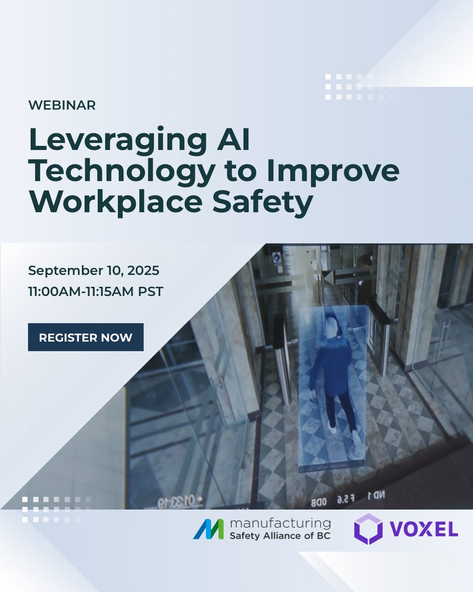 JUST ANNOUNCED | UPCOMING WEBINAR
"Leveraging AI technology to Improve Workplace Safety"
September 10th, 2025 10:00-11:15AM
Learn more and register today at: vist.ly/43su9
.
.
.
#safetyatwork #MSIrisk #safetyfirst