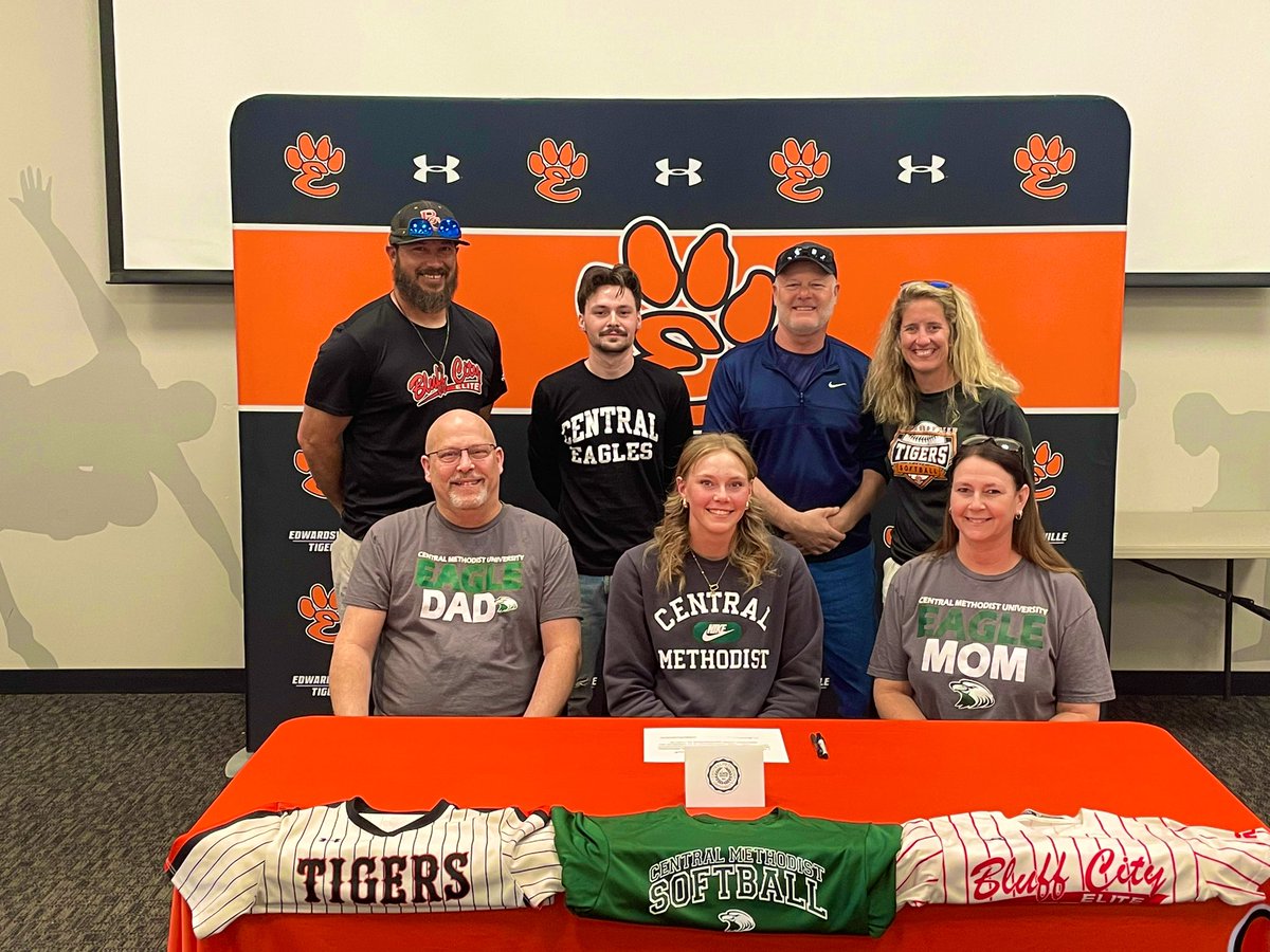 I am so excited to announce my full commitment to Central Methodist University! I am so grateful for this incredible opportunity to be a part of this amazing team. Thank you to everyone who has supported me throughout my entire softball career. #GoEagles 💚