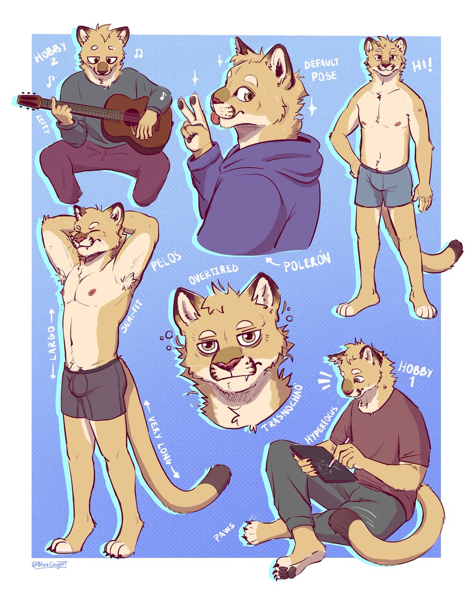 Some reference drawings of my OC :)