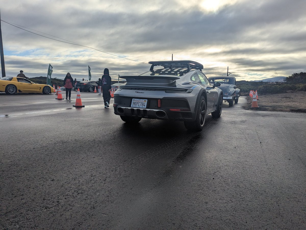Just working at the ticket checkpoint Saturday was a treat for car sightings.