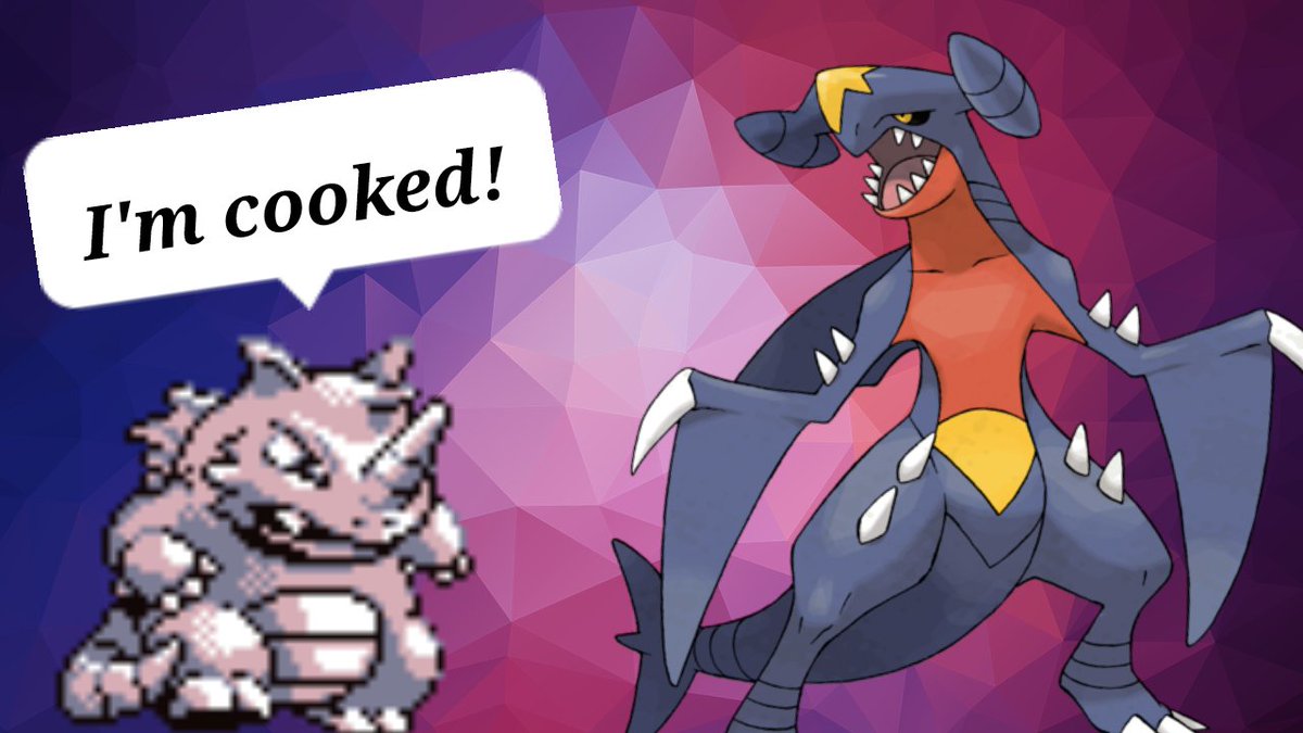 GroundBack01's tweet photo. What If GARCHOMP Was In Gen 1 OU? - Revisited #GenerationJumble #RBY #Gen1OU #DPP #Gen4OU #Garchomp
https://t.co/rFtkMIy442 https://t.co/aSSWFcvQfY