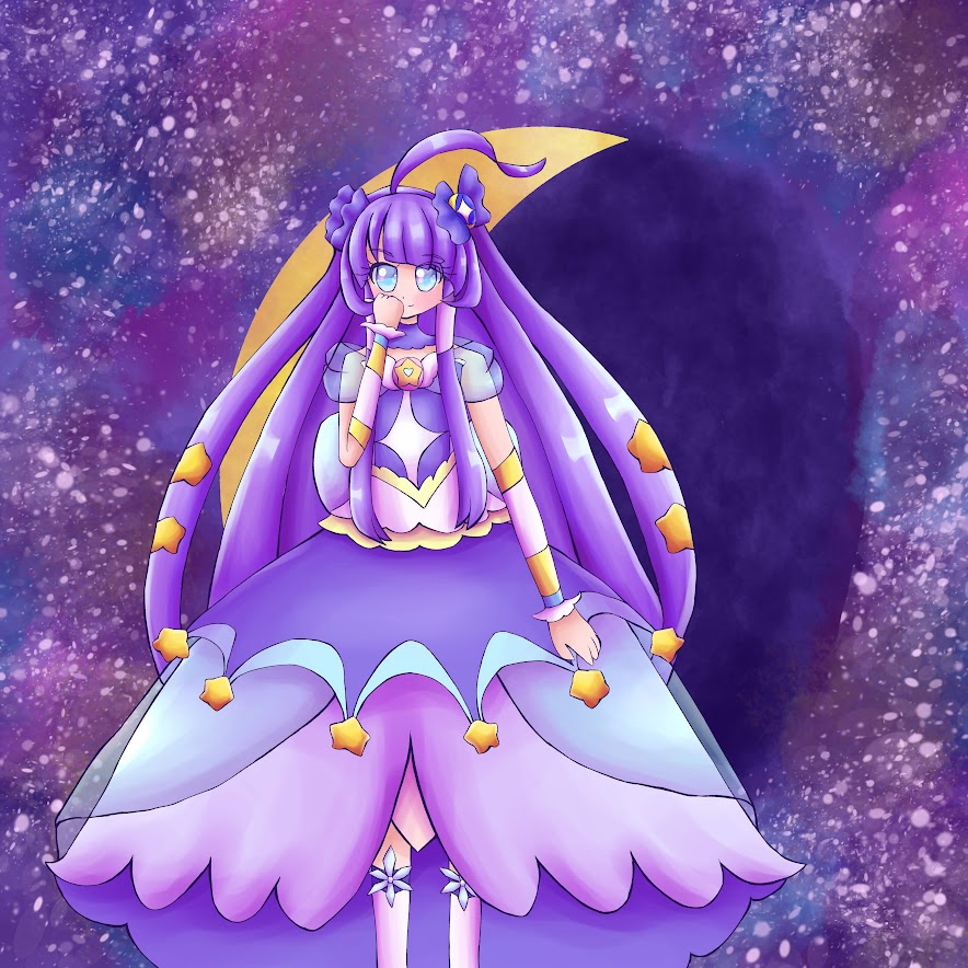 cure selene fanart!

#digitalart #precure