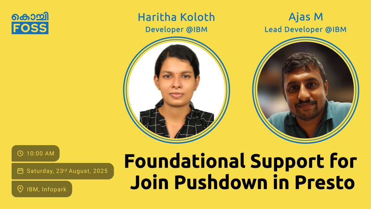 Kochi FOSS Meetups tweet media