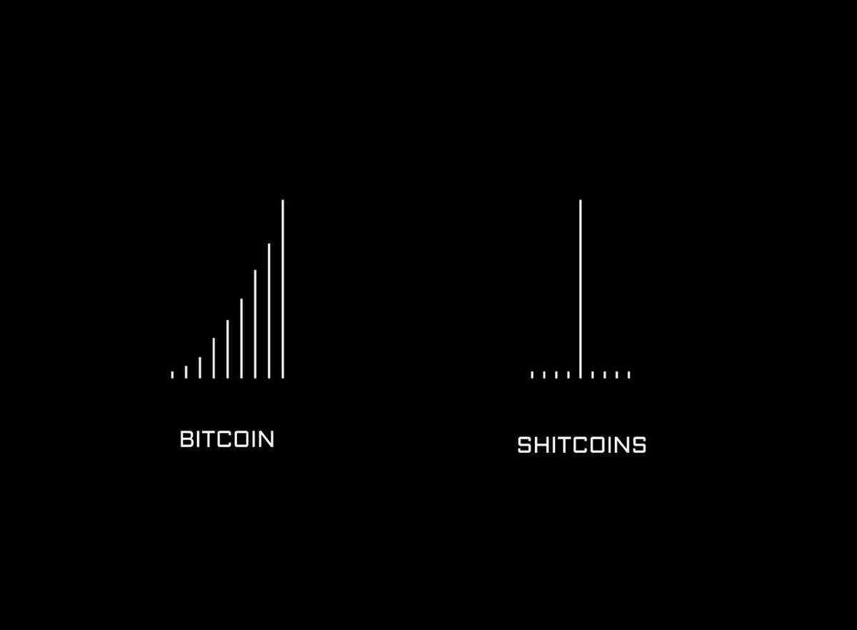 #Bitcoin vs Shitcoins