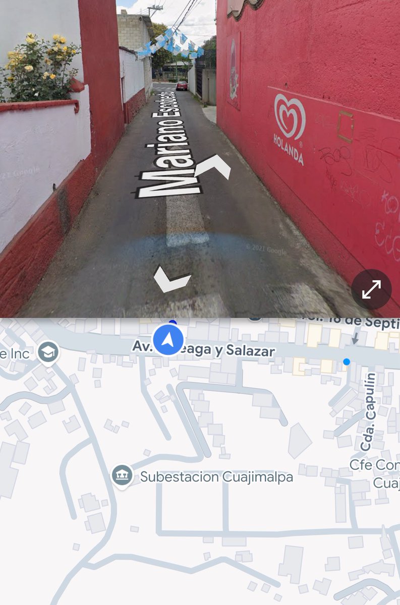 <a href="/carlosorvananos/">Carlos Orvañanos Rea</a> solicito su apoyo para la correcta señalización del sentido que lleva la calle Maríano Escobedo Col. contadero. El asfalto tiene líneas para los 2 sentidos y es común ver discusiones entre conductores. Gracias y estaré pendiente de ver este cambio. Saludos