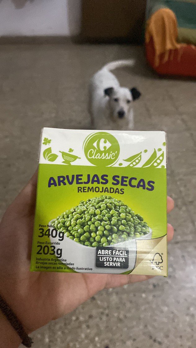 cómo pueden estar secas y remojadas al mismo tiempo las arvejas de schrödinger