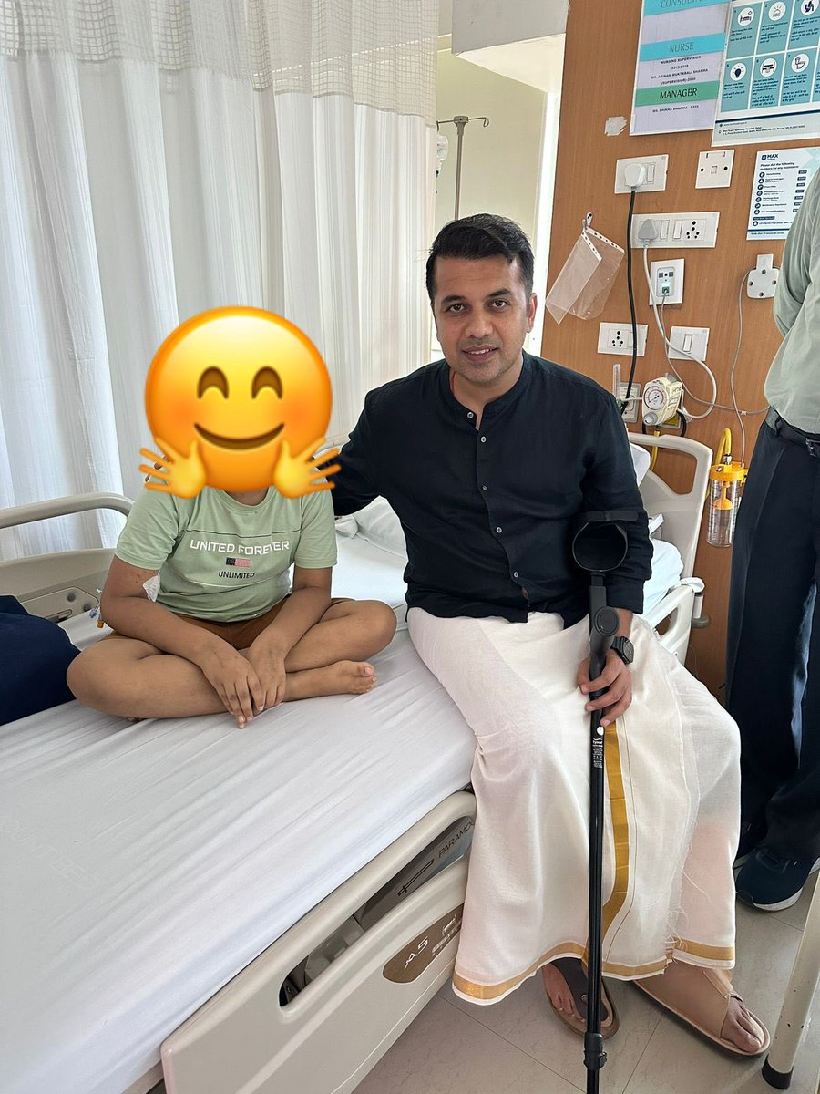 duttabhishek's tweet photo. Let's rally together to make a difference! 🙏 Chaitanya Singh, the 10-year-old grandson of our esteemed colleague, is bravely fighting Aplastic Anemia at Max Hospital, Saket, Delhi. To overcome this challenge, he urgently needs a Bone Marrow Transplant (BMT). Your support can help bridge the financial gap and provide Chaitanya with a second chance at life! 🌈
 https://t.co/hdjMCPC3ms
Contact person - Bhishan Ji +91 95409 81744
Thank you