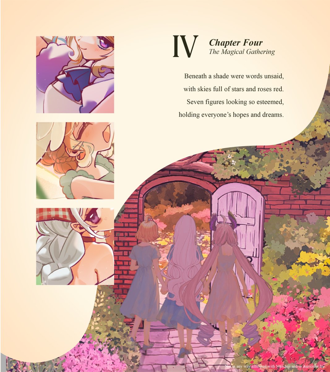 [ Art Teaser: Chapter IV ]

Beneath the starlit whispers and velvet skies,
 the Magical Gathering unfolds.
A first glimpse into the souls and strokes behind Soirée Viventia💐

Register here: bit.ly/3Hqou4e
#soiree_viventia